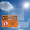 Signmission Spa Closed Do Not Enter OSHA Warning Sign, Vinyl Decal, 10in W x 7in L, 2PK OS-2PACK-WS-D-710-L-12837 - alternate 4